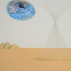 "Desert arrival" Painting