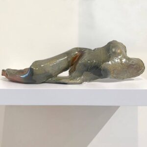Folded Female Reclining Sculpture
